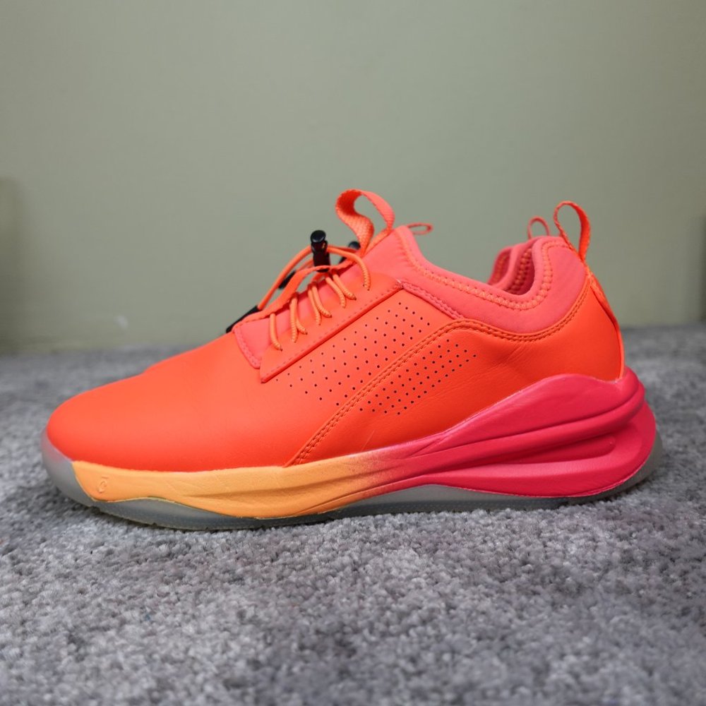 Clove Classic Shoes Womens Sneakers Work Neon Orange Nursing Running Walking - Picture 3 of 13